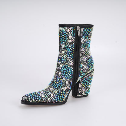 Elegant Nice Diamond Booties