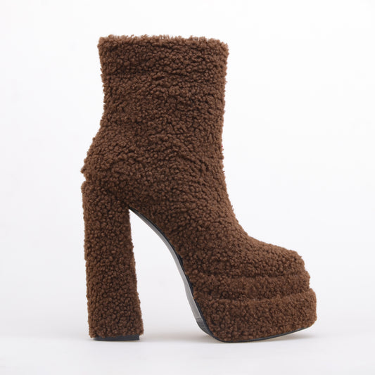 Lamb Wool Short boots