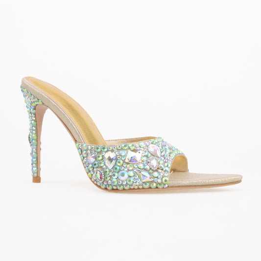 Rhinestone Mules